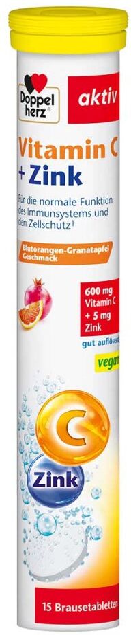Doppelherz Vitamin C+zink Brausetabletten