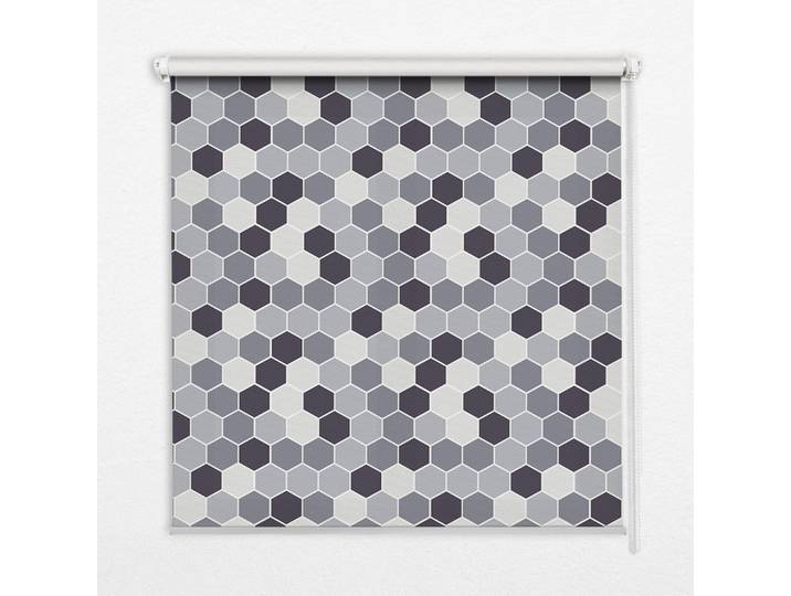 INNENROLLO - Fensterrollo - Rollo - 60x40 cm - Honigwaben
