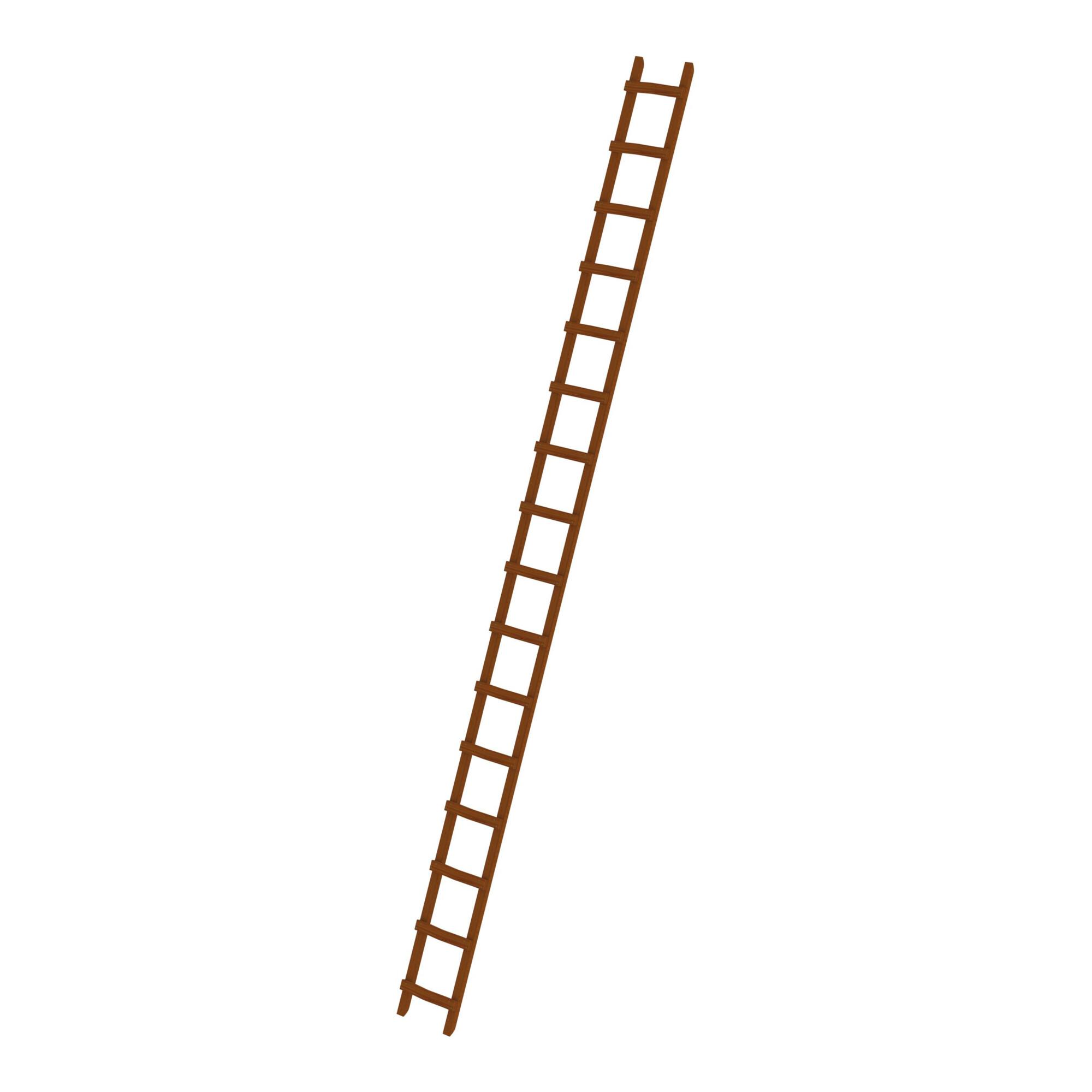 MUNK Dachdecker-Auflegeleiter Holz 16 Sprossen (033123)