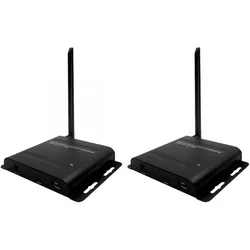 Value Wireless HDMI A/V System, 100 m (100 m, HDCP), Wireless Transmitter, Schwarz