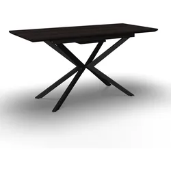 Ausziehtisch Aki Walnussfarben MDF 140-180/80/76 cm