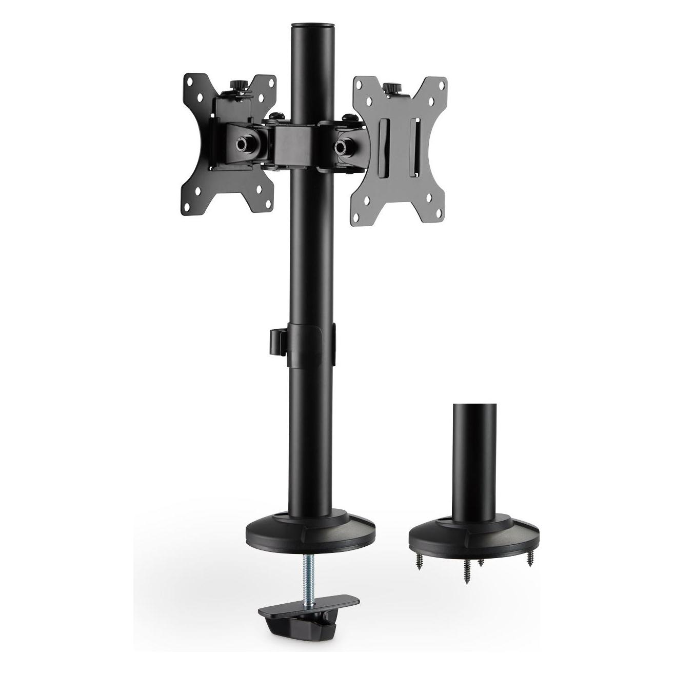 Digitus Universal Dual Monitor Säulenhalterung (Tisch, 32", 16 kg) (DA-90398)