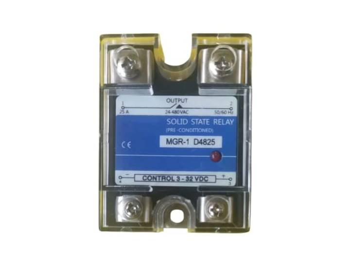 Halbleiterrelais D4825 Relais-Controller Relaismodul-Stromkreisschutz, industrielle Steuerung