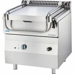 Elektro-Kippbratpfanne Kipper Kippbräter Bratpfanne Bräter 200 Koteletts/h
