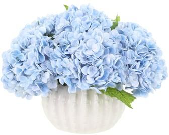 Creative Labs Hydrangeas Arranged in Decorative Ceramic Pot