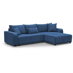 ECKSCHLAFSOFA Primo L dunkelblau