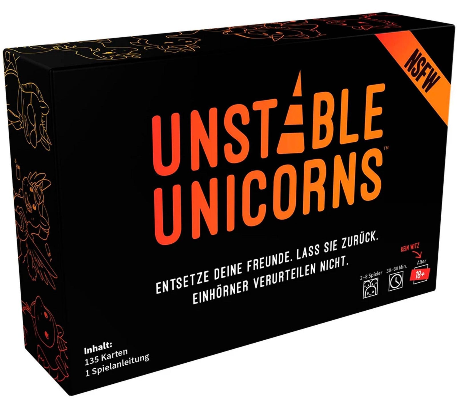 Unstable Unicorns: Versie voor volwassenen van Asmodee