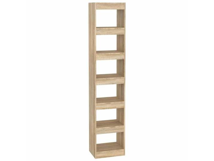 “Winter Sale TOP Armoire étagère magazine Beige - Bibliothèque/Séparateur de pièce Chêne Sonoma 40x30x198cm PRO21362