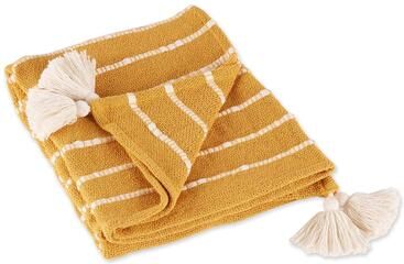 DII Slub Stripe Throw