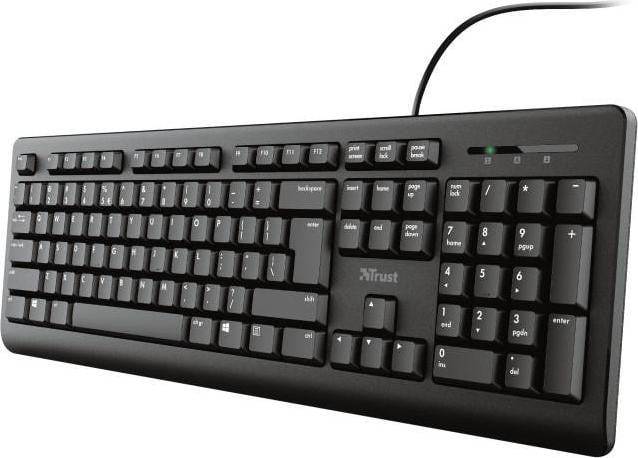 Trust Primo Membraan Toetsenbord USB Kabel QWERTY Zwart