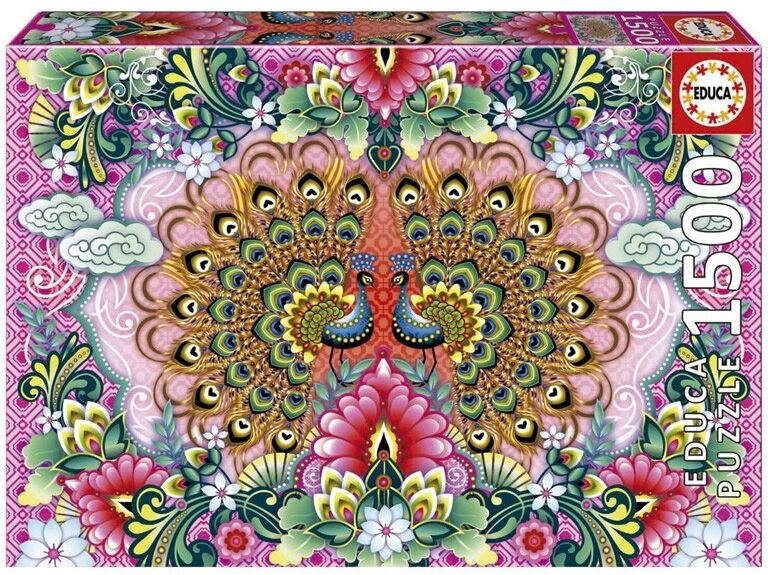 Puzzle 1500 pcs Paons Du Bengale- Educa