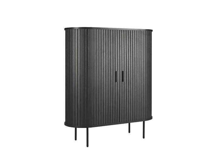Livetastic Kommode, Schwarz, Metall, 4 Fächer, 100x118x40 cm, Wohnzimmer, Kommoden & Sideboards, Kommoden