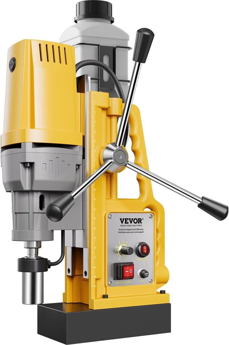 VEVOR Magnetische boormachine, 1400W, 2922 lbf, boorcapaciteit 2 inch, 0-750 RPM