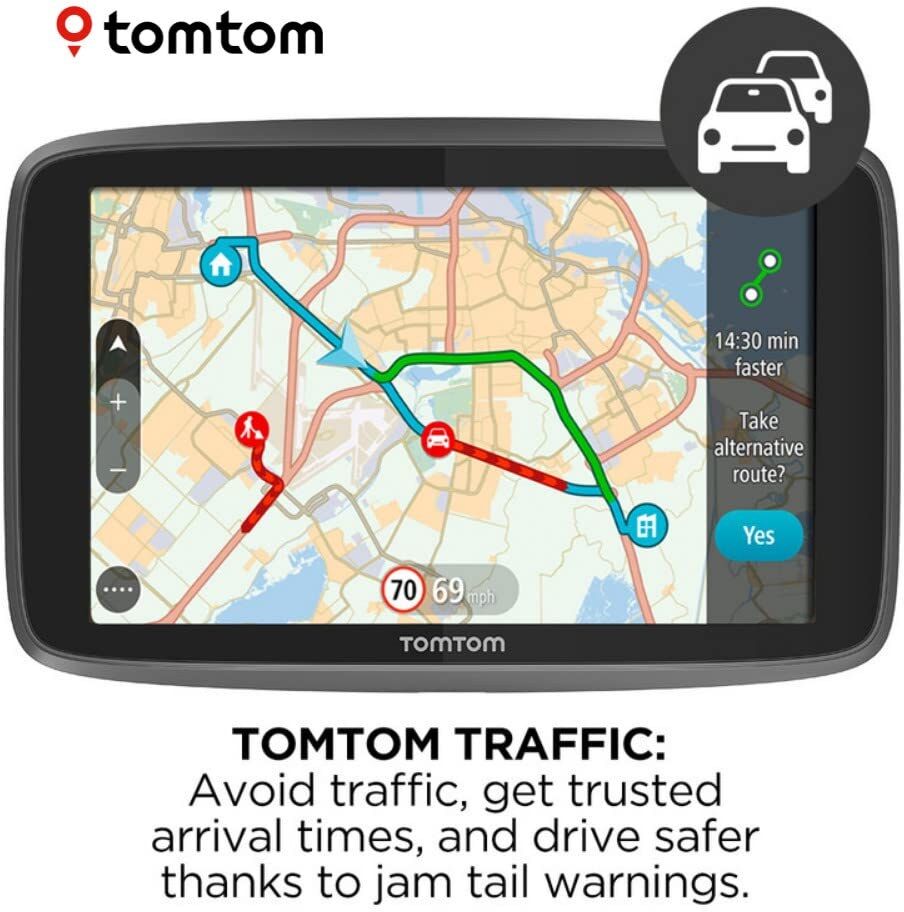 TomTom GO Professional 520 5" Truck Sat Nav with Europe Maps - Black/Grey