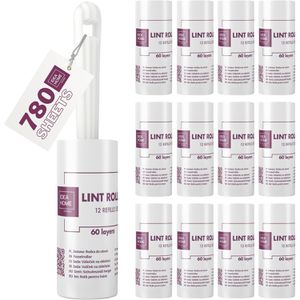 Idea-Home Fusselrolle 111174 Set, mit 13 Rollen, 60 Blatt pro Rolle, Rollenbreite 10 cm