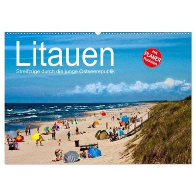 Litauen - Streifzüge durch die junge Ostseerepublik (Wandkalender 2026 DIN A2 quer), CALVENDO Monatskalender