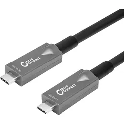 MicroConnect USB Typ C – USB Typ C (10 m, USB 3.2 Gen 2, 60 W), USB Kabel