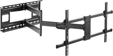 Soporte TV - Fonestar MOV-384PR, De 43" a 80", 200 x 800 400, Nivel de burbuja, Negro
