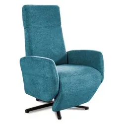 sit & more Sessel TV Morris Stoff Azure