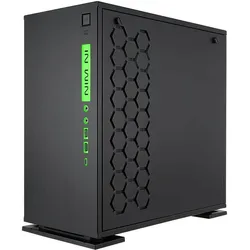 In Win Mini Tower 301C, schwarz ohne NT (mATX, Mini-ITX), PC Gehäuse, Schwarz