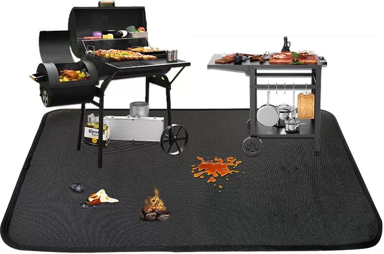 INF Feuerfeste Matte aus Silikon und Fiberglas - 122 x 229 cm