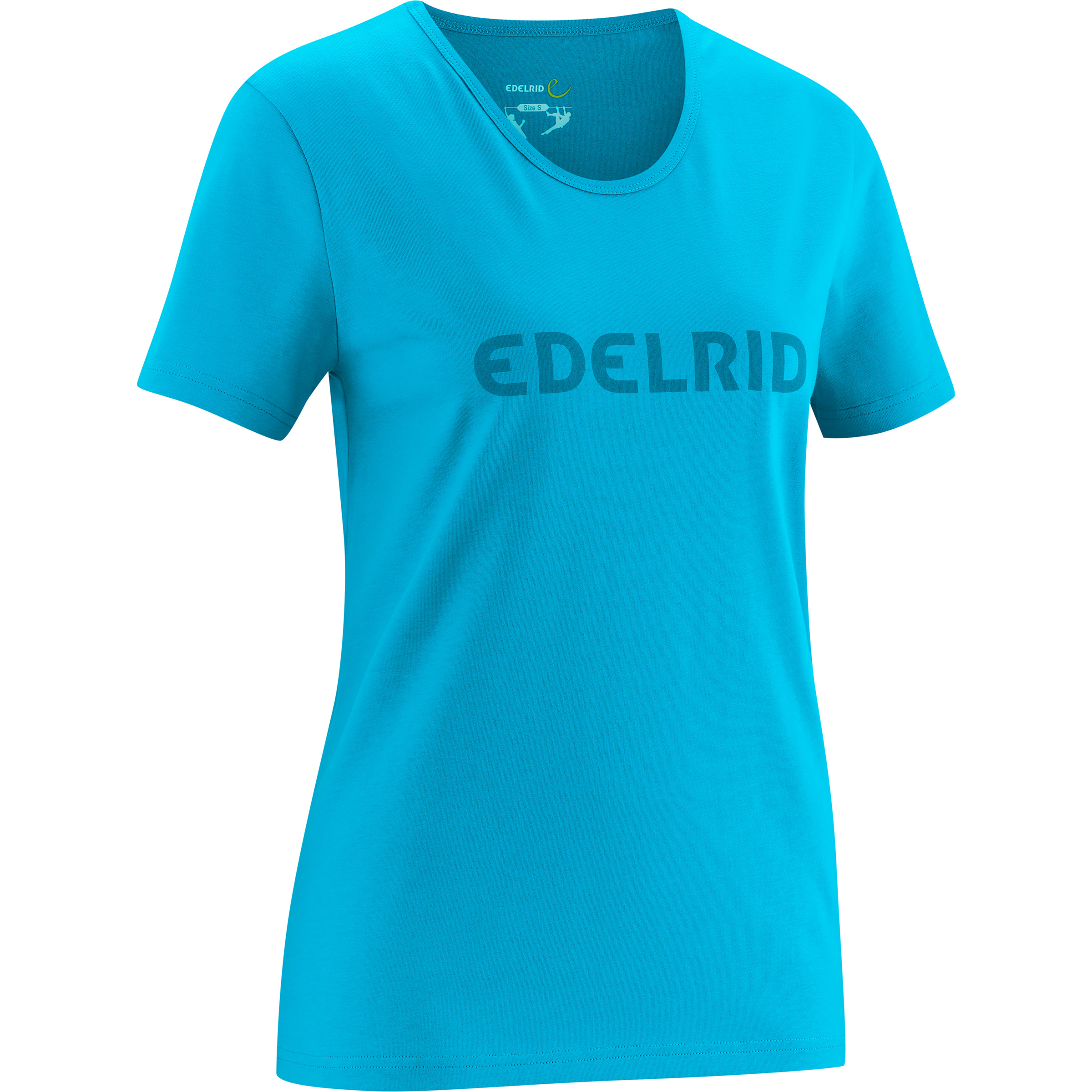 Edelrid Corporate II Damen T-Shirts tuerkis Größe L Bouldern | Sportklettern Hautfreundlich