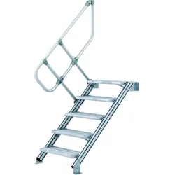 Zarges Treppe 45° 1000mm Stufenbreite 9 Stufen