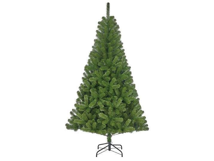 Arbre de Noël artificiel Black Box Trees Alderfen\, hauteur 210 cm\, diamètre 137 cm. Arbre de Noël avec 771 branches\, livré avec un pied. Arbre de Noël vert