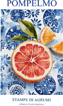 Inspire Picks Retro Lemon Garden Lemon Wall Art Canvas Fresh Summer Fruit Decor Prints 9 50x70cm