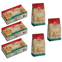 WICKLEIN Spekulatius Paket Bio und Vegan mit Dinkelmehl Inhalt 840g