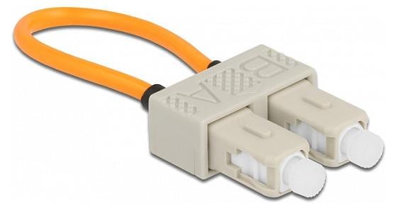 Delock glasvezel lusadapter SC / OM1 multimode, beige