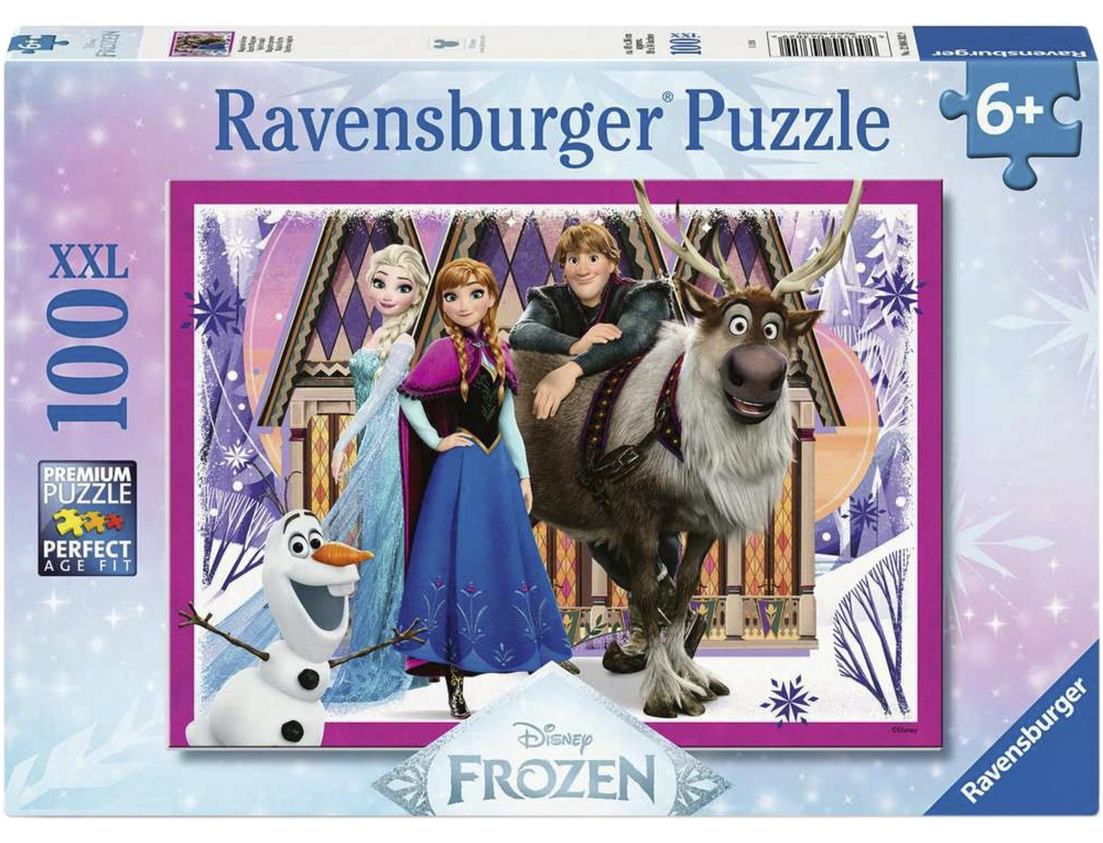 Disney Frozen De Eiskoningin Kinderpuzzel met 100 extra grote stukjes van Ravensburger