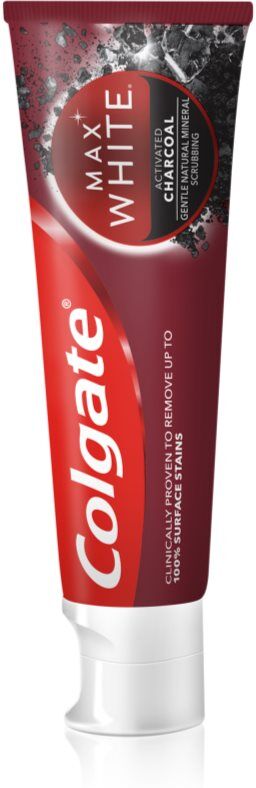Colgate Max White Charcoal dentifrice blanchissant 75 ml
