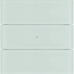 Berker 75163590 Tastsensor 3fach Komfort B.IQ Glas, polarweiß