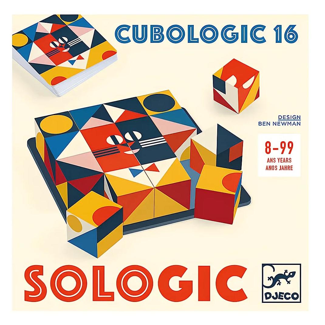 Djeco Cubologic 16 (mult) (Deutsch, Französisch) (5408576)