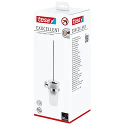 Tesa WC Bürstengarnitur Toilettenbürste Chrom Exxcellent