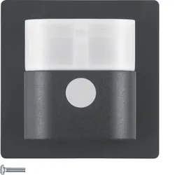 Berker 85345126 KNX-Funk Bewegungsmelder Komfort 1,1 m quicklink Q.x anthrazit, samt