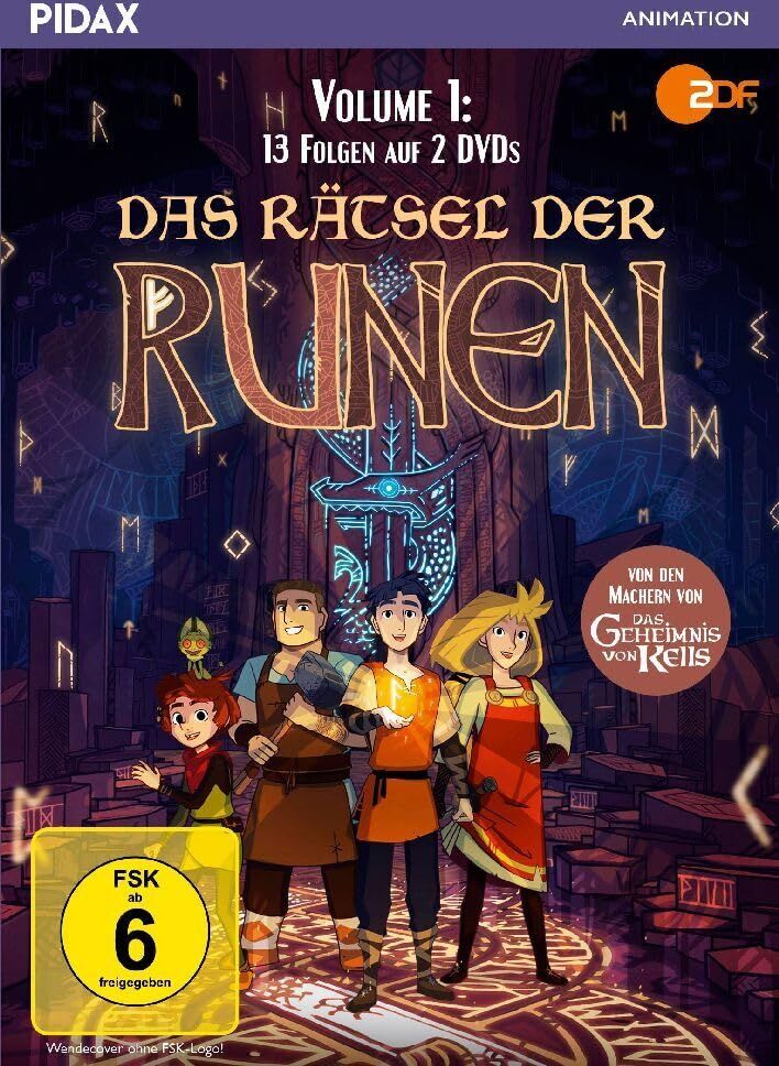 Jean-Louis Vandestoc - Das Rätsel der Runen, Vol. 1 (überarbeitete Fassung) / Die ersten 13 Folgen der Fantasy-Zeichentrickserie von den Machern von DAS GEHEIMNIS VON KELLS (Pidax Animation) [2 DVDs] - Preis vom 13.10.2026 11:25:28 h