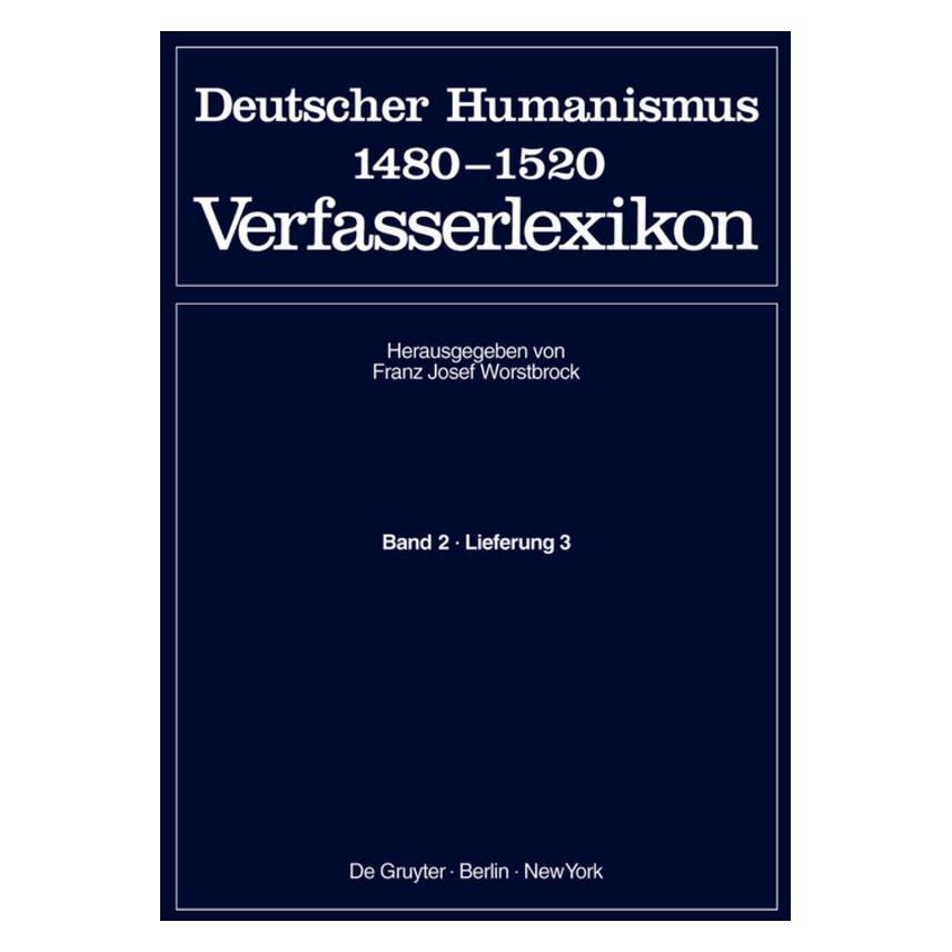 De Gruyter Rhagius, Johannes (Forts.) - Stamler, Johannes (Deutsch, Hardcover, Karl Langosch, Wolfgang Stammler) (56822632)