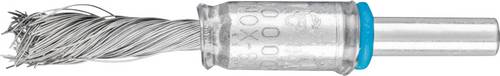 PFERD TOOLS Pinselbürste mit Schaft, gezopft PBGS 1010/6 INOX 0,20 Pbgs 43218005 10St.