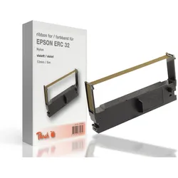 Farbbandkassette kompatibel zu Epson ERC 32, violett, Gr590