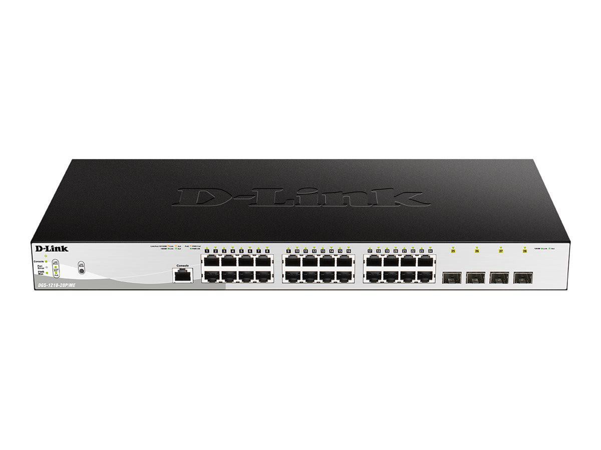 D-Link DGS-1210-28P/ME/E 24 Port Smart+ Managed Gigabit Switch