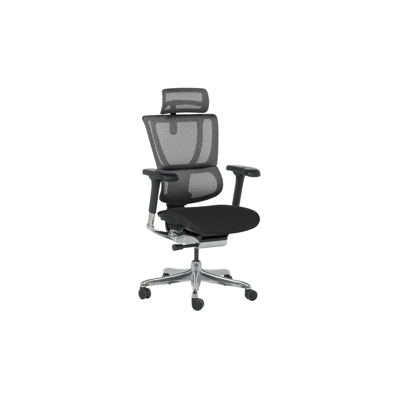 Ergohuman IOO ELITE 2 Ergonomischer Bürostuhl – Schwarz