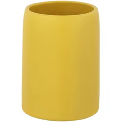 Zahnputzbecher FUNO (DH 7,50x10,50 cm) - gelb - DH 7,50x10,50 cm