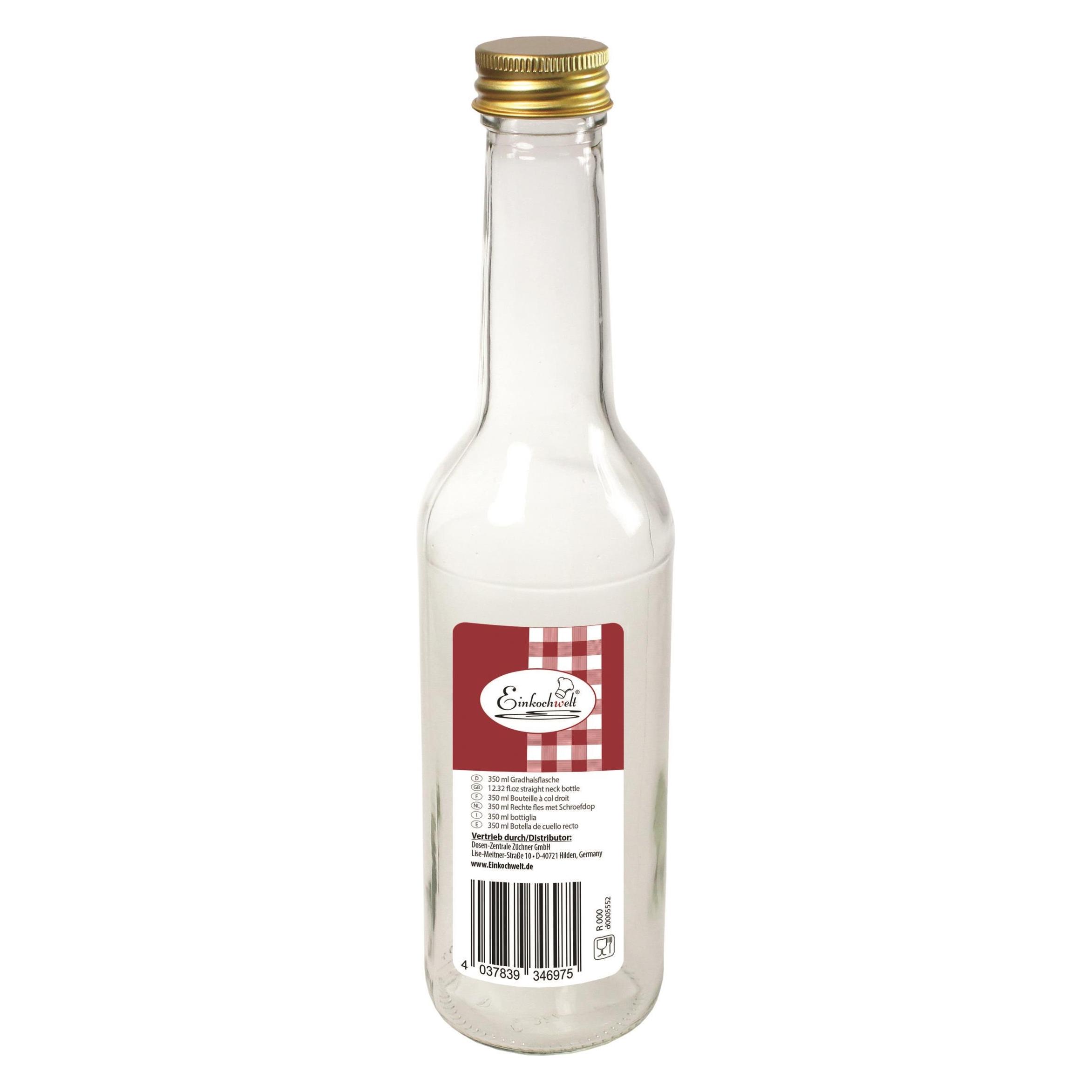 Dosen-Zentrale Gradhalsflasche 'Einkochwelt' (DOSEN-ZENTRALE) Mindestbestellmenge: 12 Stück