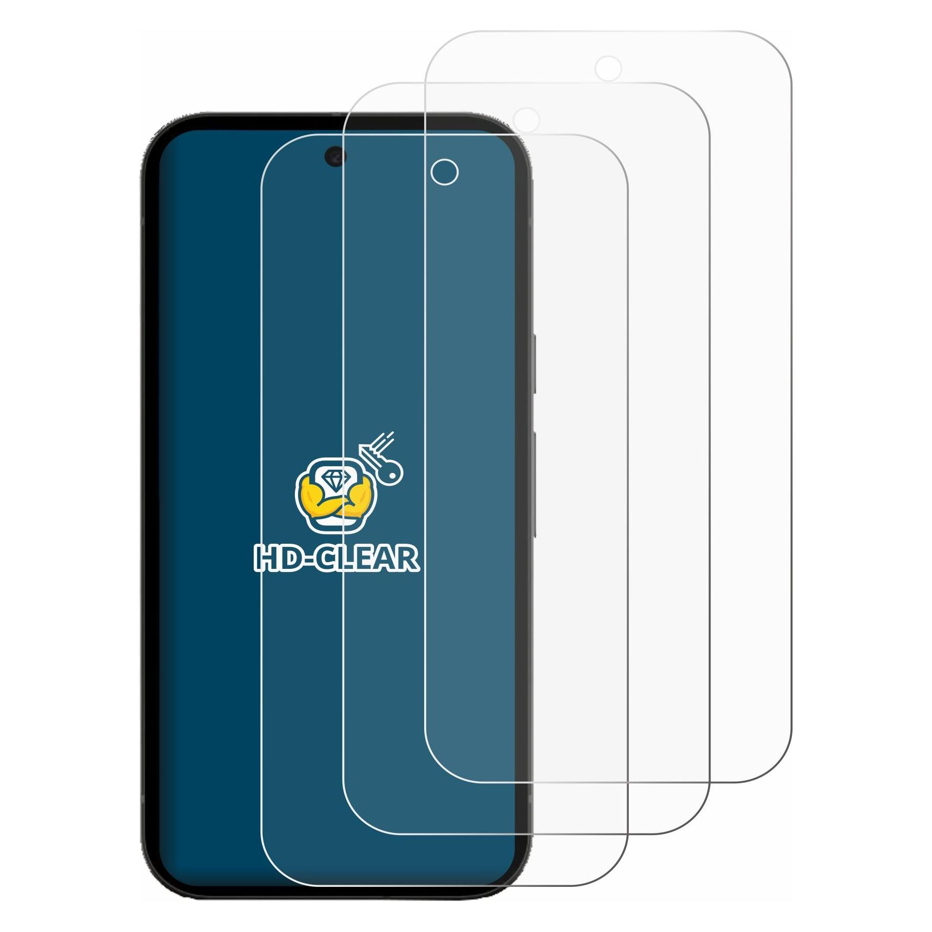 Brotect Schutzfolie für Google Pixel 10a Displayschutz Displayschutzfolie Folie Klar Transparent (6 Stk., Google Pixel 10a) (4262308)