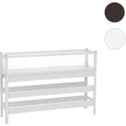 Hochbeet HWC-P96, Gemüse-/Pflanzbeet Blumenkasten Pflanzkübel Aluminium transparent 82x120x30cm ~ weiß