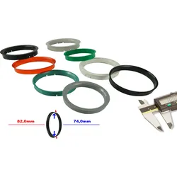 WamSter® 4 Zentrierringe 83,8mm - 60,1mm