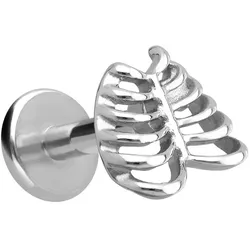 Titan Labret mit Innengewinde SKELETT TORSO