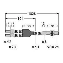 Turck Glas-Lichtleiter BT26S